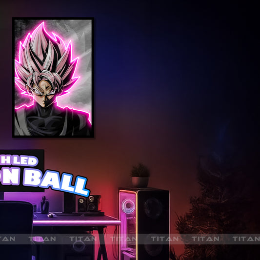 Tranh Anime Led Điểm 3D Tráng Gương Dragon Ball L3D.0011
