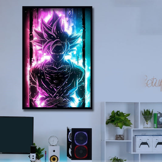 TRANH ANIME TREO TƯỜNG ĐƠN DRAGON BALL NEON DRB0093