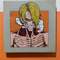 TRANH CANVAS LED ĐIỂM ANIME ONE PIECE SANJI 35x35cm
