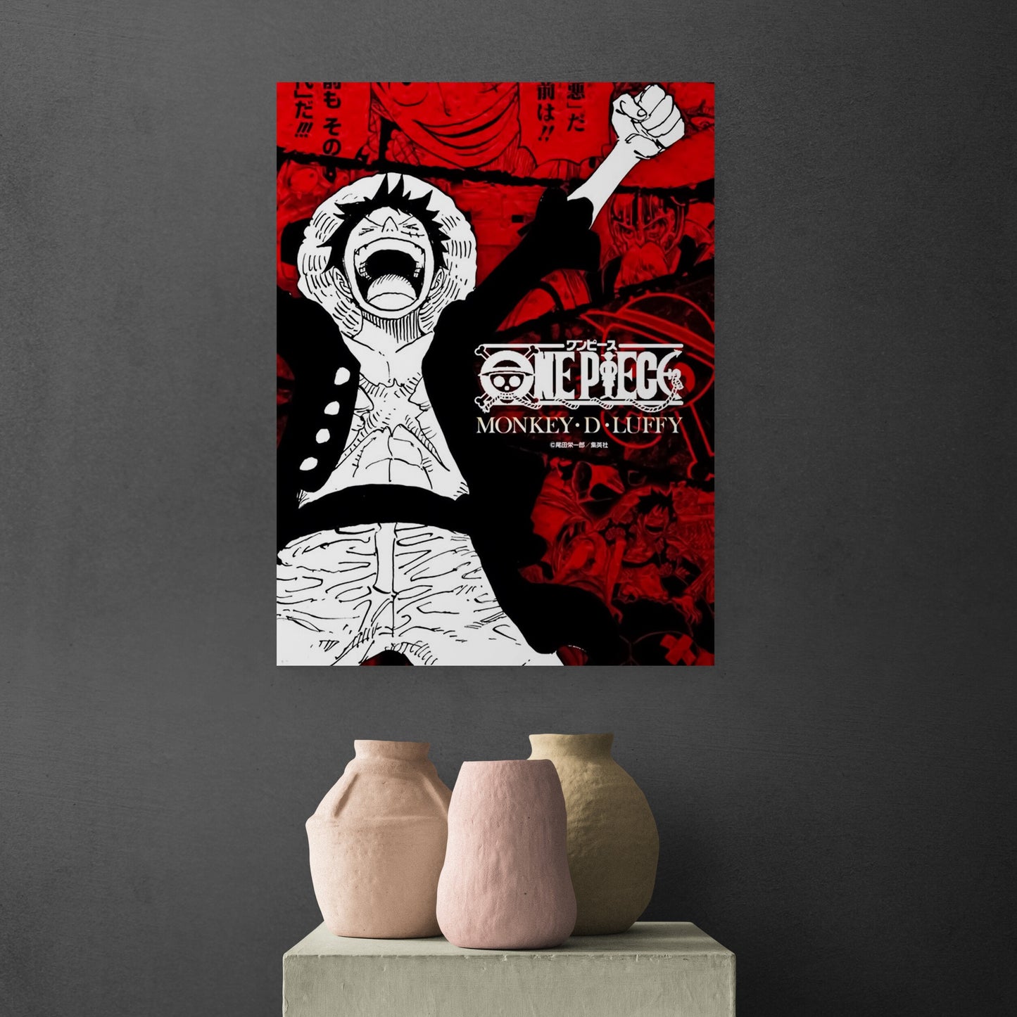 POSTER ANIME ONE PIECE LUFFY DECAL0061