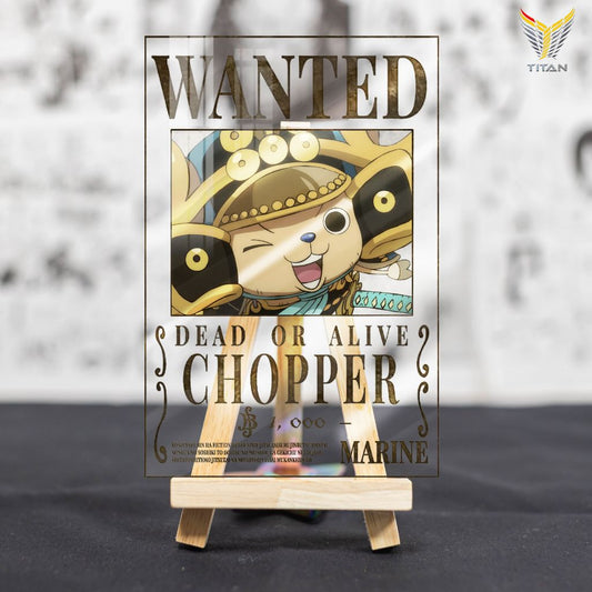 TRANH KÍNH ANIME ONE PIECE WANTED CHOPPER MICA0003