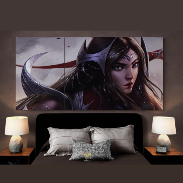 TRANH DECOR TREO TƯỜNG GHÉP 3 LEAGUE OF LEGENDS 3LOL0008